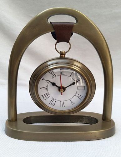 Aluminium Hanging Table Top Clock, Display Type : Analog