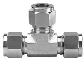 Stainless Steel Ferrule Union Tee, Size : 1inch, 2inch, 3/4inch, 3inch