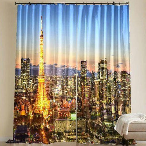 Window Curtains, For Decoration, Pattern : Printed