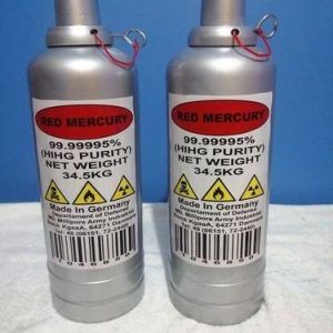 Pure Red Liquid Mercury 99.999%