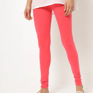 Plain Cotton Lycra Ladies Leggings, Size : Standard
