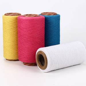 Dyed Cotton Open End Recycled Yarn, Technique : Twisted