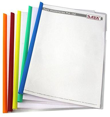 Clear Slide Bar Strip File