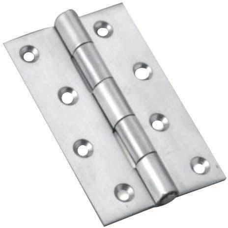 SS Door Hinges, Color : Silver