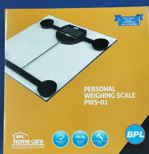 BPL Personal Weighing Scale, Display Type : LCD