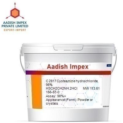 Cysteamine Hydrochloride, Color : White