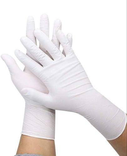 Latex Examination Gloves, Size : 6.5 Inches