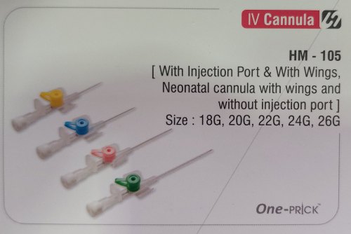 Disposable IV Cannula, For Clinical Use, Hospital Use, Feature : Anti Bacterial, Comfortable, Light Weight