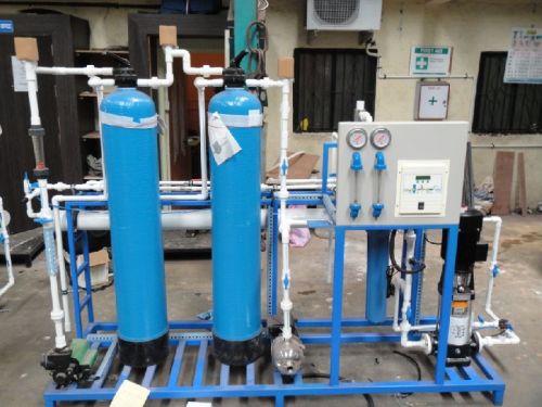 Mild Steel RO Water System, For Industrial, Power : 3-5 Kw