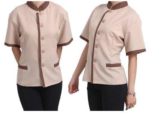 Cotton Hotel Housekeeping Uniform, For Bar, Restaurants, Gender : Female, Male, Unisex