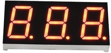 Rectangle LED Numeric Display