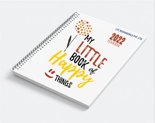 CTC Wiro Spiral Notebooks, Color : Multi Colour