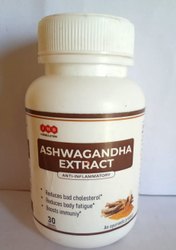 Ashwagandha Capsules, Packaging Type : Bottle