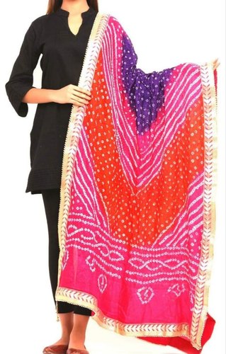 Printed Handloom Silk Dupatta, Purity : Pure