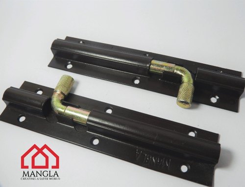 Iron MS Tower Bolt, For Door Fitting, Size : 8 Inch (L)