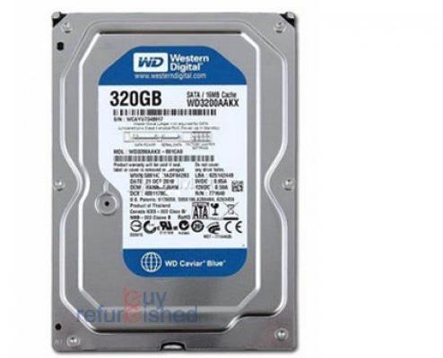 WD Metal Laptop HDD, Memory Size : 320 GB (HDD)