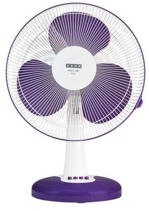 4.08 Kg Polypropylene Usha Table Fan, Power : 55 W