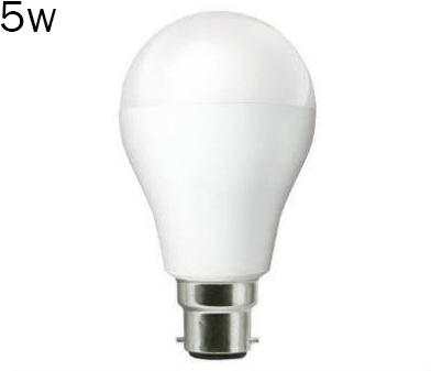 Round Ceramic 5W LED Bulb, For Lighting, Voltage : 200V-250V
