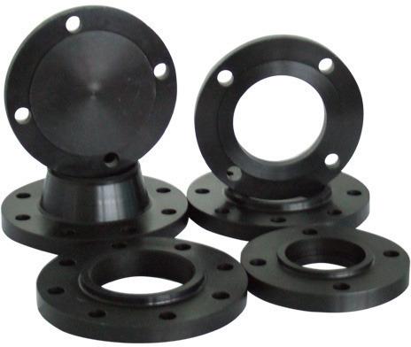 Round Polished Carbon Steel Plate Flange, For Fittings, Specialities : Accuracy Durable, Auto Reverse