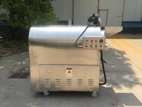 SS 316 Semi-Automatic Electrical Drum Roaster