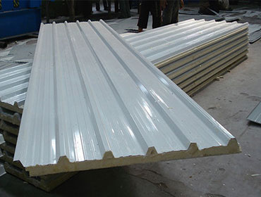 Bairava Galvanized Iron PUF Roof Panel, Color : White