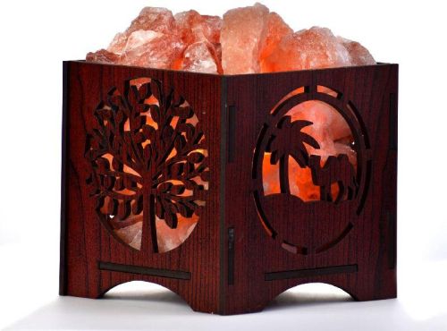 Himalayan Rock Salt Lamp Desert Camel Tree