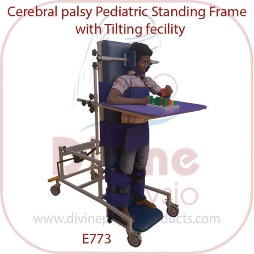 Cerebral Palsy Pediatric Standing Frame With Tilting Fecility