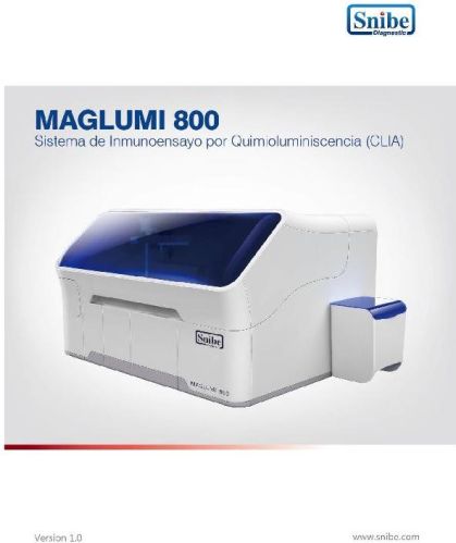 Electric 1years Maglumi 800, Certification : SNIBE