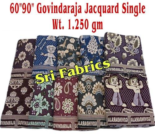Sri Fabrics Printed Govindaraja Cotton Bed Sheets, Size : 60x90 Inch