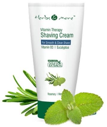 Herbs and More Vitamin Therapy Shaving Cream