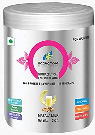 Naturamore French Vanilla Flavour Food Supplement, Packaging Size : 350g