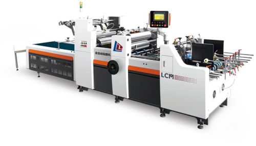 LC-740/1060 Automatic Window Patching Machine Single/double Channel For Paper Box Window