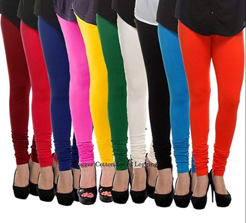 Cotton Lycra Leggings, Feature : Anti Wrinkle, Easy Dry, Easy Wash, Ruby Cut, Shrink-Resistant, Stackable