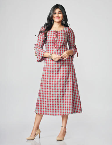 Designer A Line Kurti, Size : M, XL