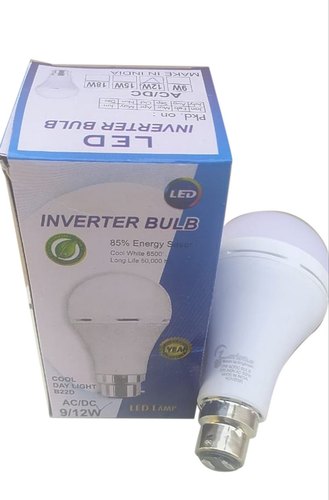 PP Body LED Bulb, Shape : Round