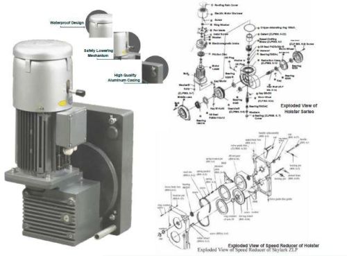 Round Non Polished Cradle Host Motor, For Industrial Use, Color : Black