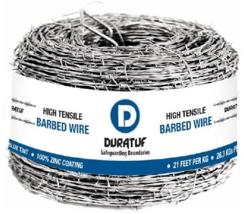 Iron IS7887 IS280 IS278 Barbed Wire, For Fence Mesh, Length : 540 Feet