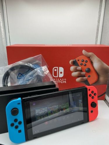 Electric Aluminum Nintendo Switch (Red & Blue Joy-Con)