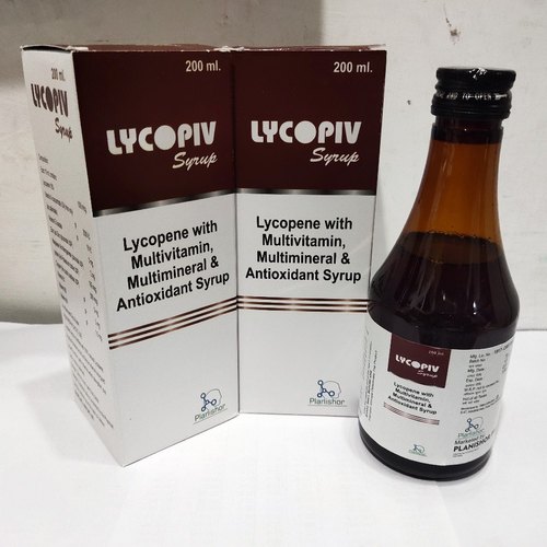 Lycopene With Multivitamin Multimineral and Antioxidant Syrup