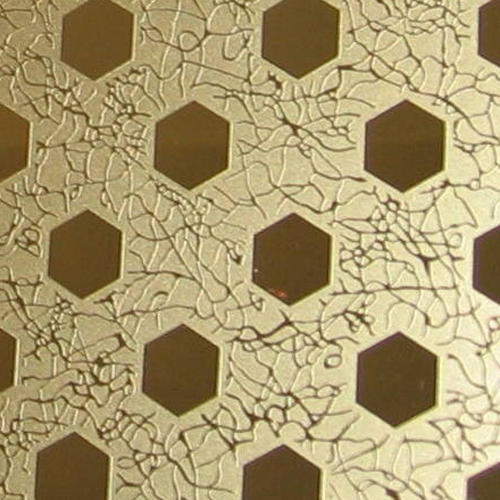 SRM Coated Stainless Steel Etching Sheets, For Decorative, Fabrication