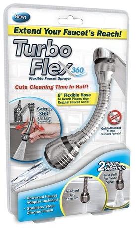 Stainless Steel Turbo Flex Faucet, For Bathroom Fitting, Color : Silver