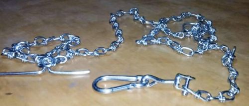 Non Polished Aluminium Dog Chain, Feature : Corrosion Proof, Fine Finishing, Good Quality, Perfect Shape