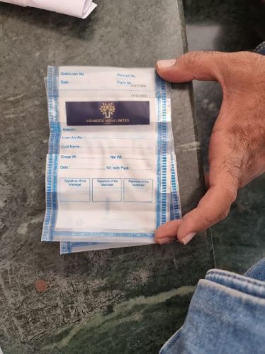 Ushadevi Nidhi Gold Loan Envelopes, Size : Standard