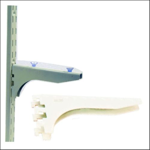 MS Powder Coated Double Slotted Shelfing System