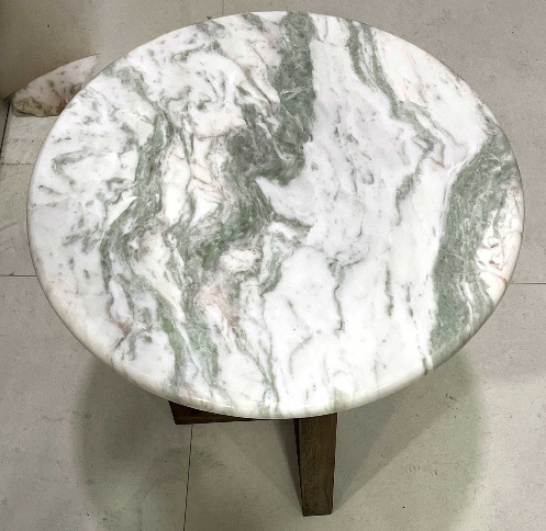 Round Polished Onyx Marble Table Top