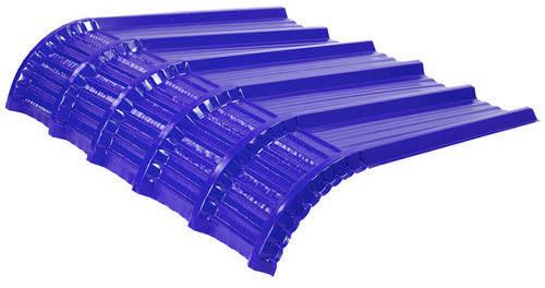 Steel Crimp Curved Sheet, Color : Blue, Purple Etc