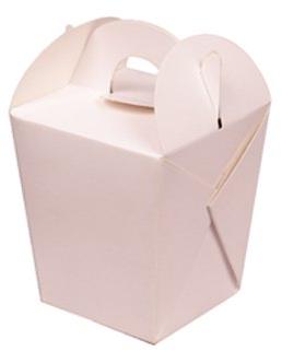 Plain Paper Noodle Packaging Box, Size : 75X75X112 Mm