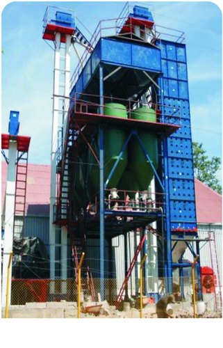 Mild Steel Paddy Parboiling Plant, Production Capacity : 2.5-3 / 5-6 Ton Per Hour