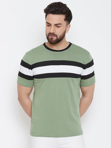 Mens Designer Cotton T Shirt, Feature : Anti-Shrink