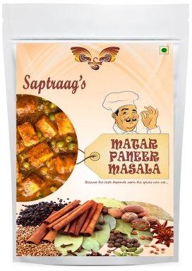 Matar Paneer Masala, Brand Name : Saptraag, Packaging Type : Pouch